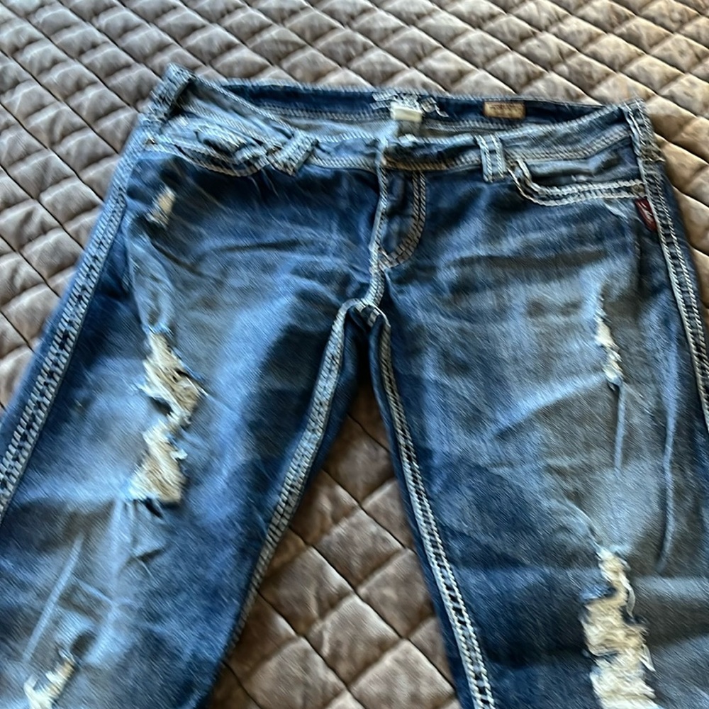 Silver Frances bootcut